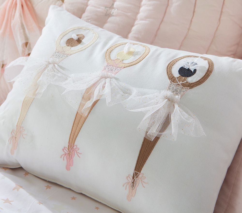 Ballerina Pillow | Pottery Barn Kids