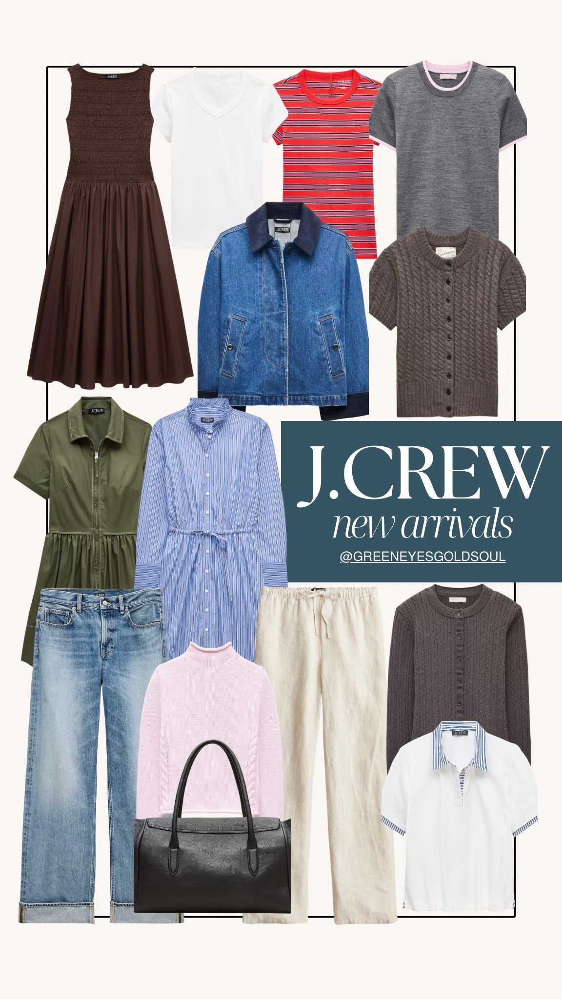 J.Crew new arrivals are giving us the prettiest early fall wardrobe update! 🤎🍂 So many easy pieces for transitioning seasons including denim, lightweight knits, shirt dresses, relaxed pants and classic layers you can wear now and well into fall.

J.Crew new arrivals, J.Crew fall new arrivals, J.Crew fall fashion, J.Crew outfits, fall fashion, fall outfit ideas, early fall outfits, fall transition outfits, transitional outfits, preppy fall style, classic fall style, polished casual outfits, casual fall outfits, fall workwear, business casual outfits, fall capsule wardrobe, fall wardrobe essentials, fall dresses, fall sweaters, cable knit cardigan, denim jacket, wide leg jeans, linen pants, shirt dress, striped shirt dress, polo shirt, fall basics, women’s fall fashion, classic wardrobe staples, fall layering pieces, brown fall fashion, fall color trends

#JCrew #JCrewStyle #JCrewFashion #JCrewNewArrivals #JCrewFinds #FallFashion #FallStyle #FallOutfits #FallOutfitIdeas #FallFashionInspo #FallStyleInspo #FallWardrobe #FallWardrobeEssentials #FallClothes #FallLooks #EarlyFallStyle #EarlyFallOutfits #FallTransition #FallTransitionOutfits #TransitionalStyle #TransitionalOutfits #PreppyStyle #PreppyFashion #PreppyOutfits #ClassicStyle #ClassicFashion #ClassicOutfits #PolishedStyle #PolishedCasual #CasualChic #EverydayStyle #EverydayOutfits #BusinessCasual #BusinessCasualStyle #BusinessCasualOutfits #Workwear #WorkwearStyle #WorkOutfits #FallWorkwear #FallWorkOutfits #CapsuleWardrobe #FallCapsuleWardrobe #WardrobeEssentials #ClosetStaples #FallBasics #FallLayers #LayeringSeason #SweaterWeather #FallSweaters #CardiganStyle #DenimStyle #DenimOutfits #WideLegJeans #ShirtDress #FallDresses #WomensFallFashion #WomensStyle #OutfitInspo #StyleInspo #PreppyFall #ClassicFallStyle #NeutralStyle #BrownForFall #FallColorPalette #BackToWorkStyle #WeekendStyle #CasualFallStyle

#LTKSeasonal #LTKootd #LTKWorkwear
