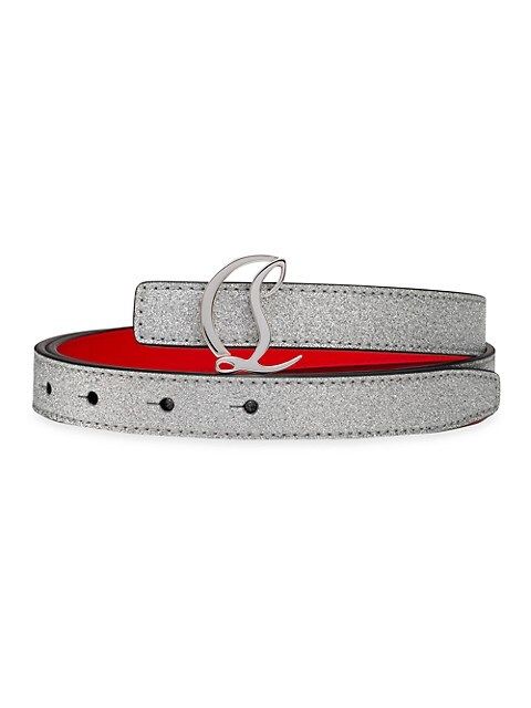 Reversible Glitter Belt | Saks Fifth Avenue