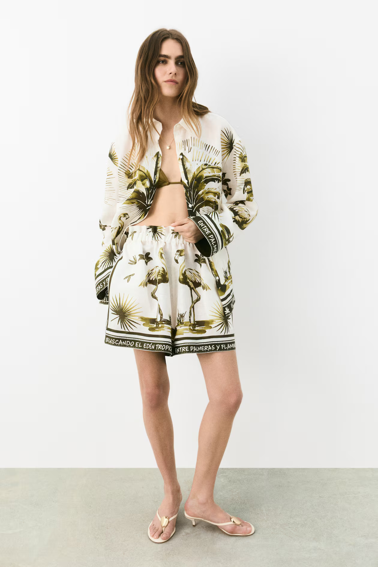 Linen Paper-Bag Shorts | H&M (US + CA)