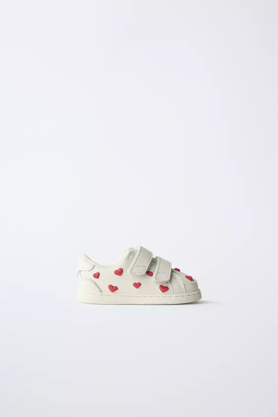 BAREFOOT HEART SNEAKERS | Zara US