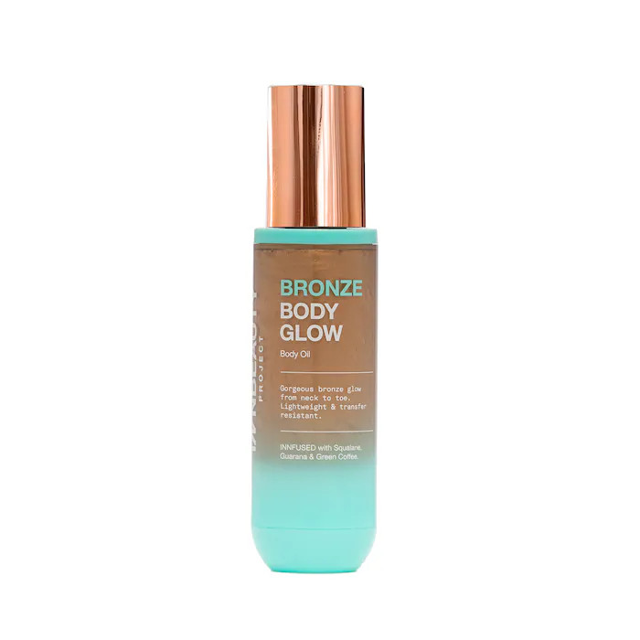 Bronze Body Glow Transfer-Resistant Luminous Body Oil with Guarana & Green Coffee - iNNBEAUTY PRO... | Sephora (US)