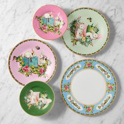 Famille Rose Easter 12-Piece Dinnerware Set | Williams-Sonoma