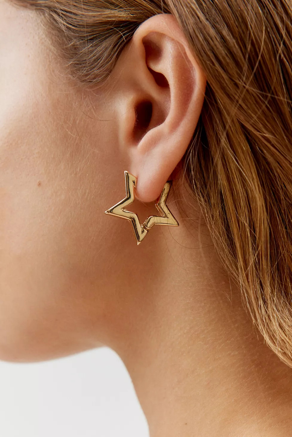 Star Hoop Earring | Urban Outfitters (US and RoW)