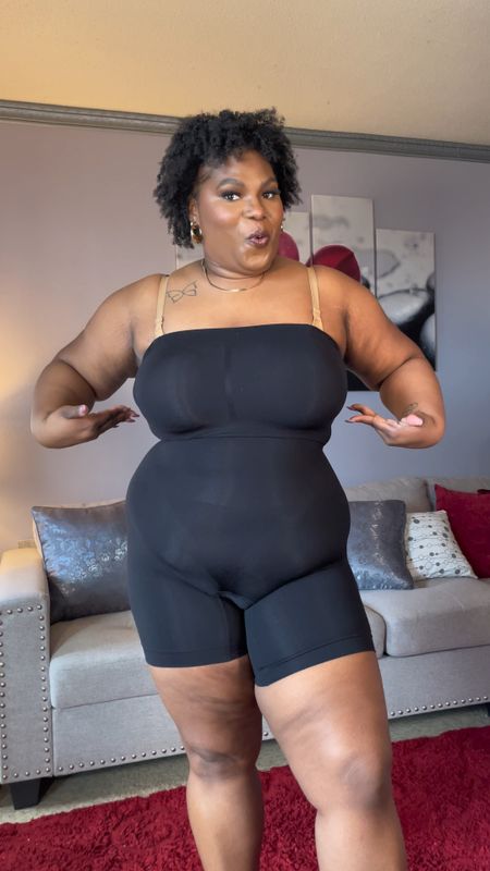 The ONLY shaping bodysuit you need'

#LTKplussize #LTKmidsize #LTKstyletip