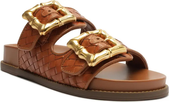 Enola Sporty Woven Strap Slide Sandal (Women) | Nordstrom