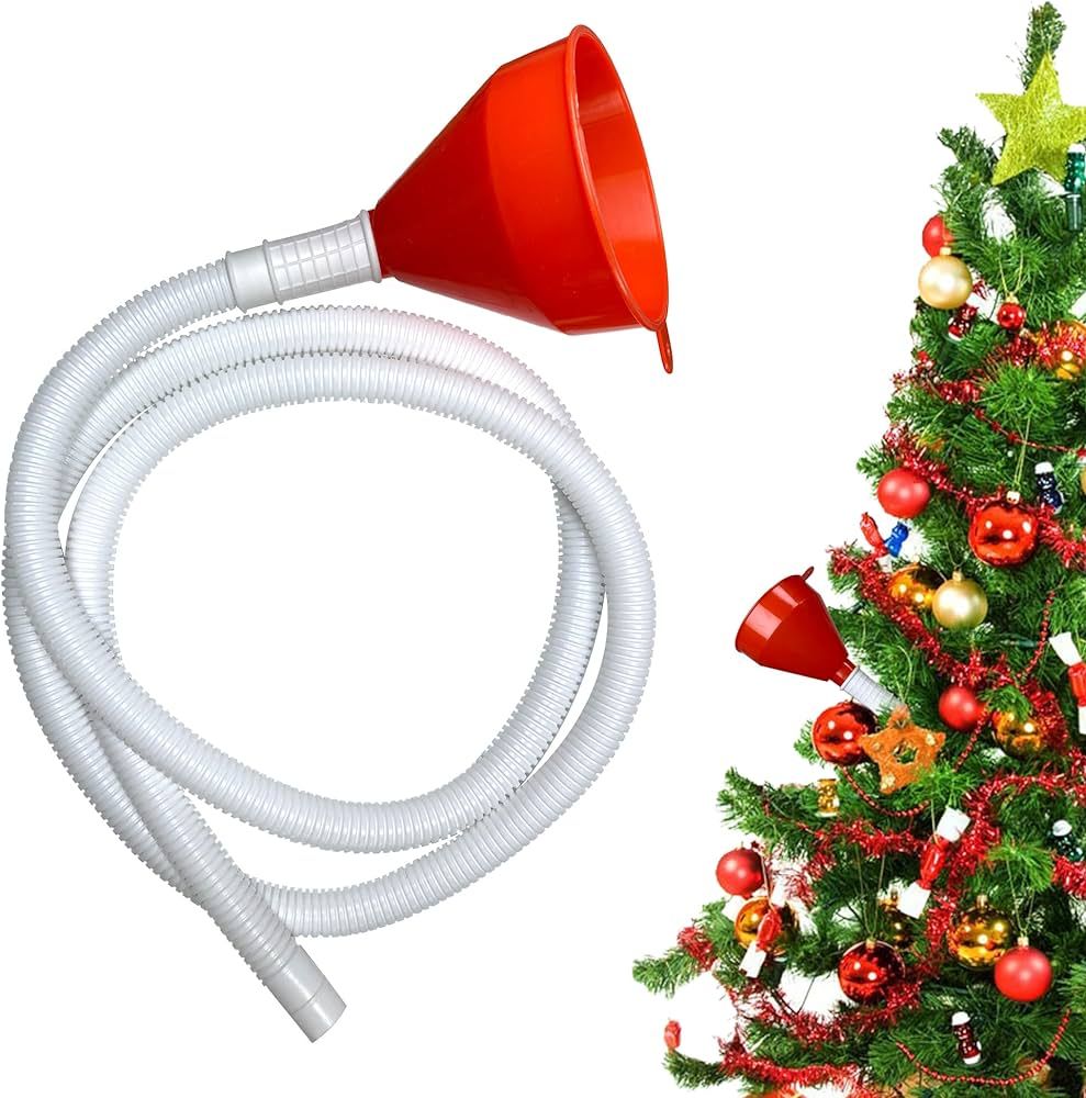 1.5m Christmas Tree Watering Funnel Longer Tree Funnel Watering Spout Tree Watering Device Christ... | Amazon (US)