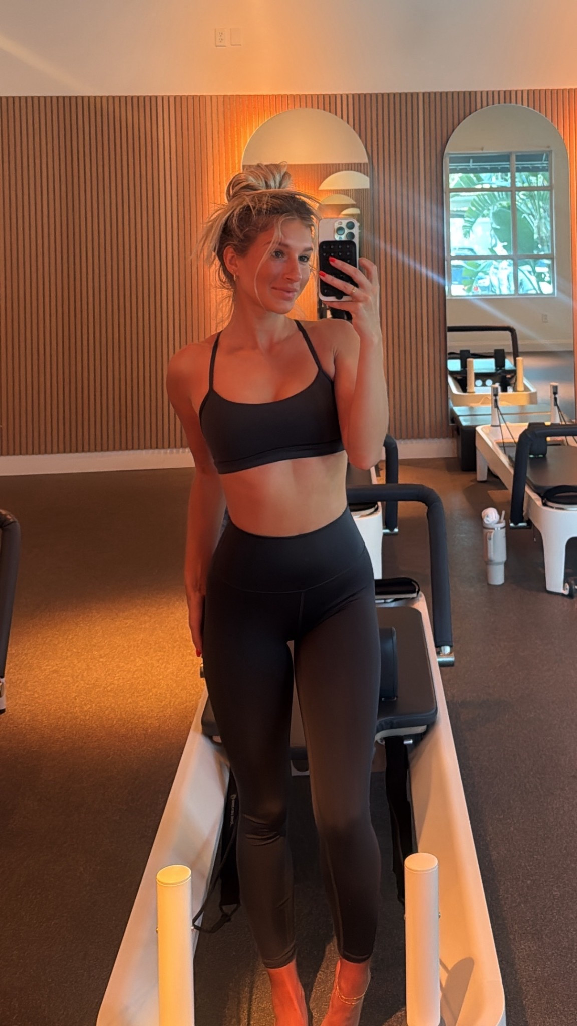 favorite pilates class in my favorite alo set