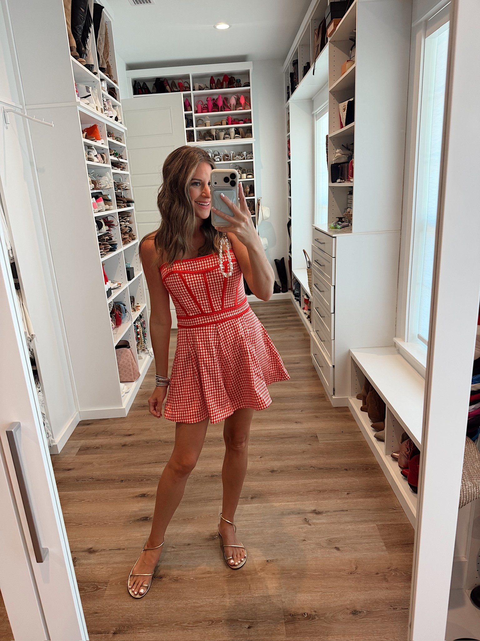 In a small romper, sandals and accessories- fits tts.

#LTKootd #LTKgrwm #LTKSeasonal
