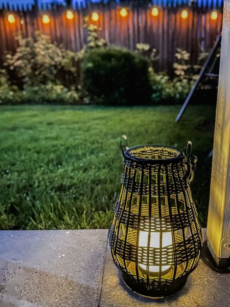 Summer patio decor doesn’t exist without the perfect lantern and solar lights! Cozy and romantic! Everything from @walmart #ad #WalmartPartner #WelcomeToYourWalmart #WalmartSummer 

#LTKfamily #LTKSeasonal #LTKhome