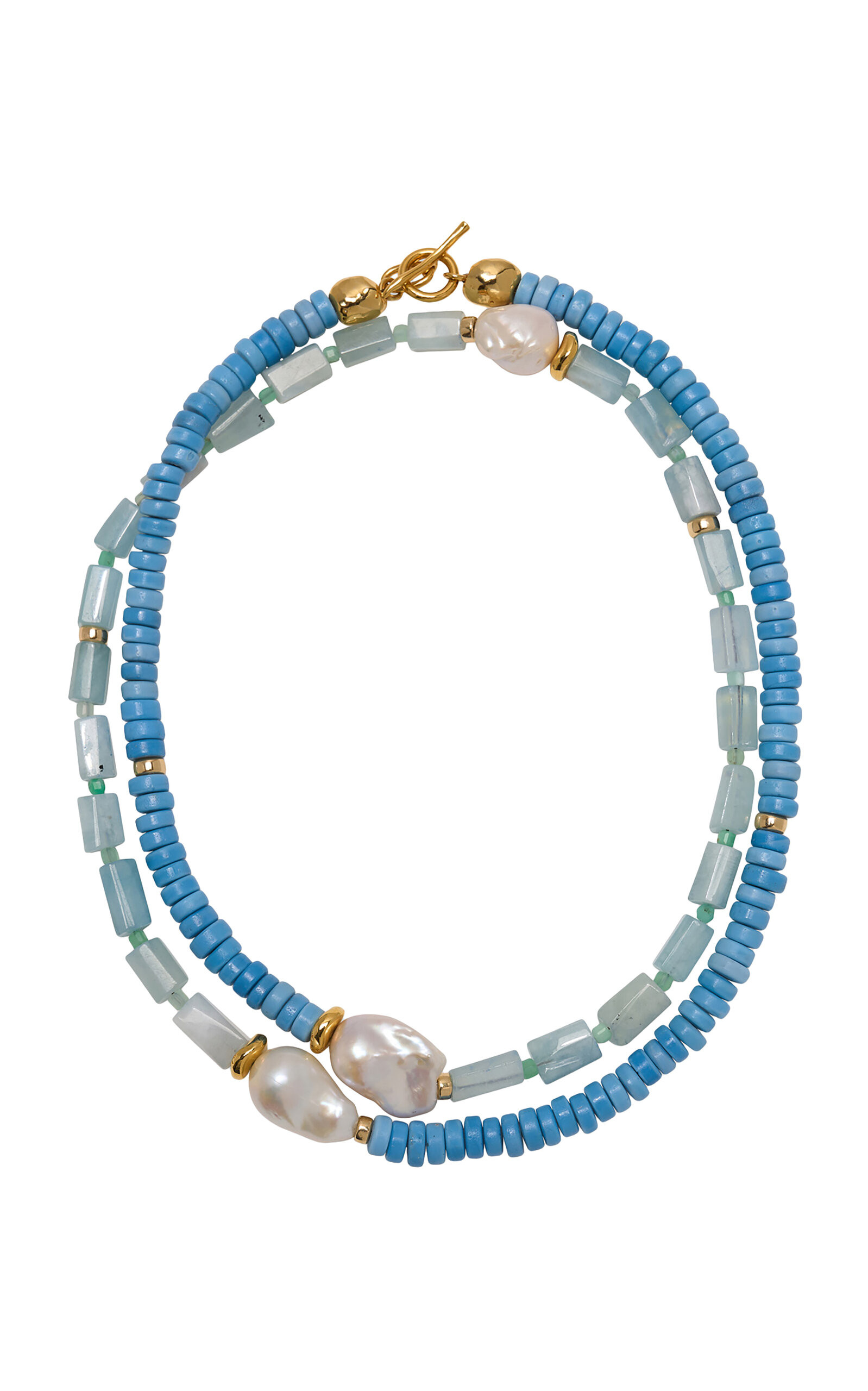 Cabana Necklace In Blue Sky | Moda Operandi (Global)