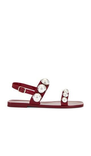 Gumdrop Sandal in Red Silver | Revolve Clothing (Global)