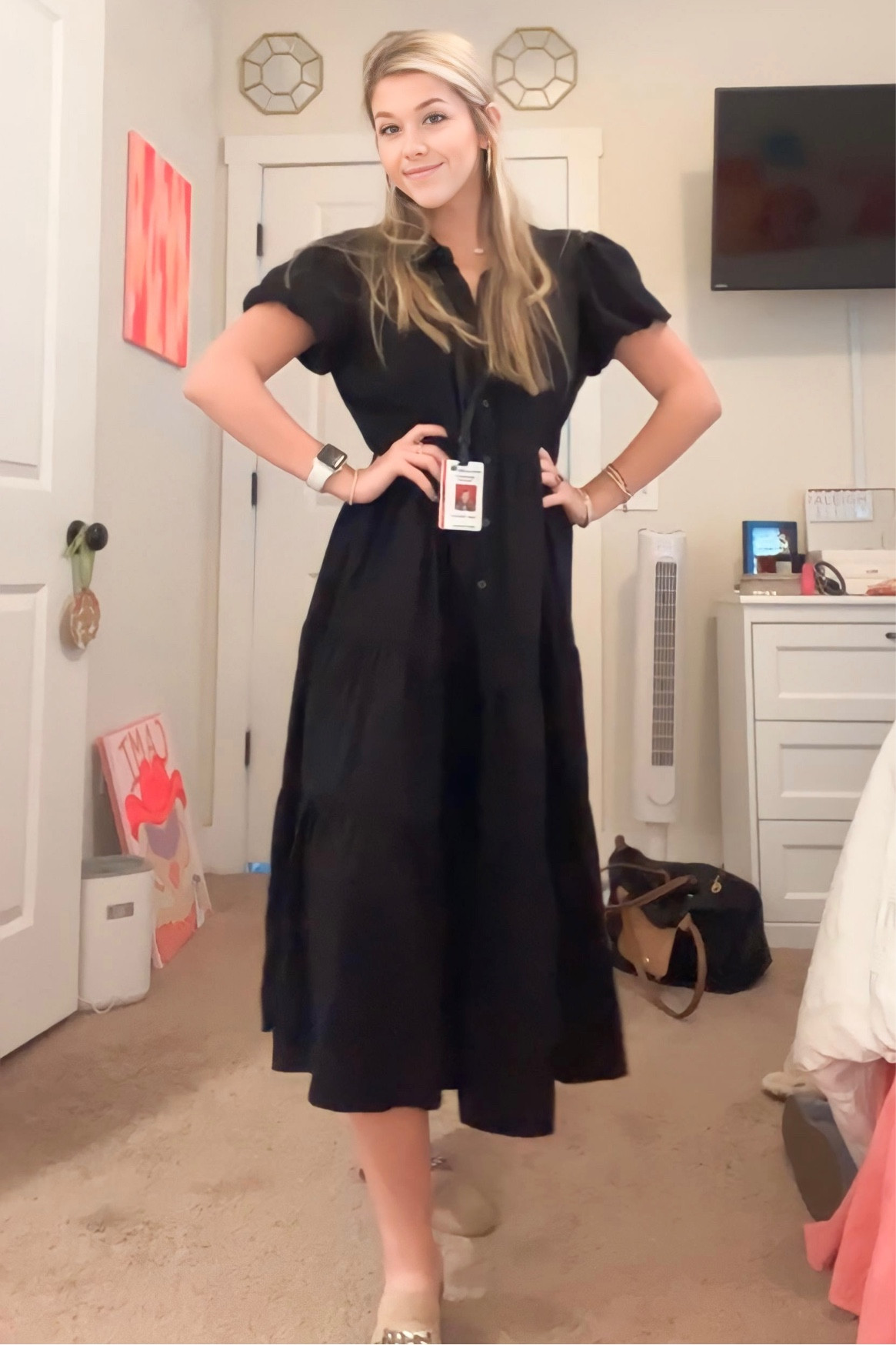 crown and ivy dress perfect for work and on sale!

#workoutfit
#workdress
#crownandivy

#LTKunder100