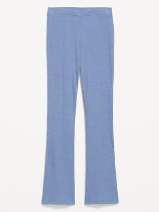 High-Waisted Cozy Waffle Flare Pants | Old Navy (US)
