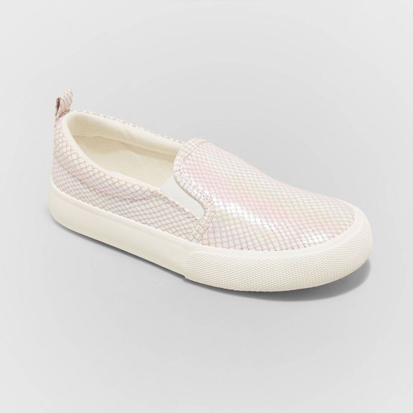 Girls' Robin Twin Gore Slip-On Sneakers - Cat & Jack™ Pink | Target