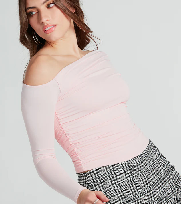 Looking Flawless Smooth Off-The-Shoulder Top | Windsor Stores