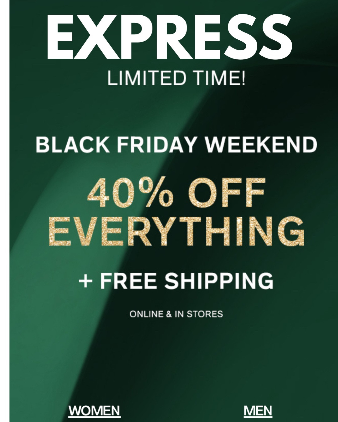 SALE now at Express‼️ 40% OFF Site Wide!! And FREE Shipping on ALL orders!!
🛍️  Tap any photo to shop the entire Sale!!
Gifts 🎁- Christmas Dress 👗 Party Outfit- Friendsgiving - Black Friday- Cyber Monday - XMas Gifts - WorkWear- New Years Eve 

Follow my LTK @fashionistanyc on the @shop.LTK app to view this post and get my exclusive app-only content!

#liketkit #LTKCyberWeek #LTKSaleAlert #LTKGiftGuide #LTKSeasonal #LTKHoliday #LTKootd #LTKgrwm #LTKFindsUnder50 #LTKdayinmylife
@shop.ltk
https://liketk.it/5CkBR