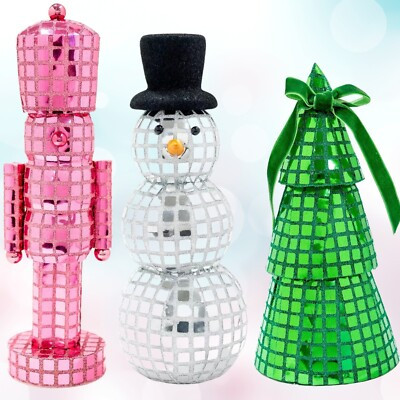 Target Bullseye Disco Retro Nutcracker Snowman Christmas Tree 2024 Christmas  | eBay | eBay US