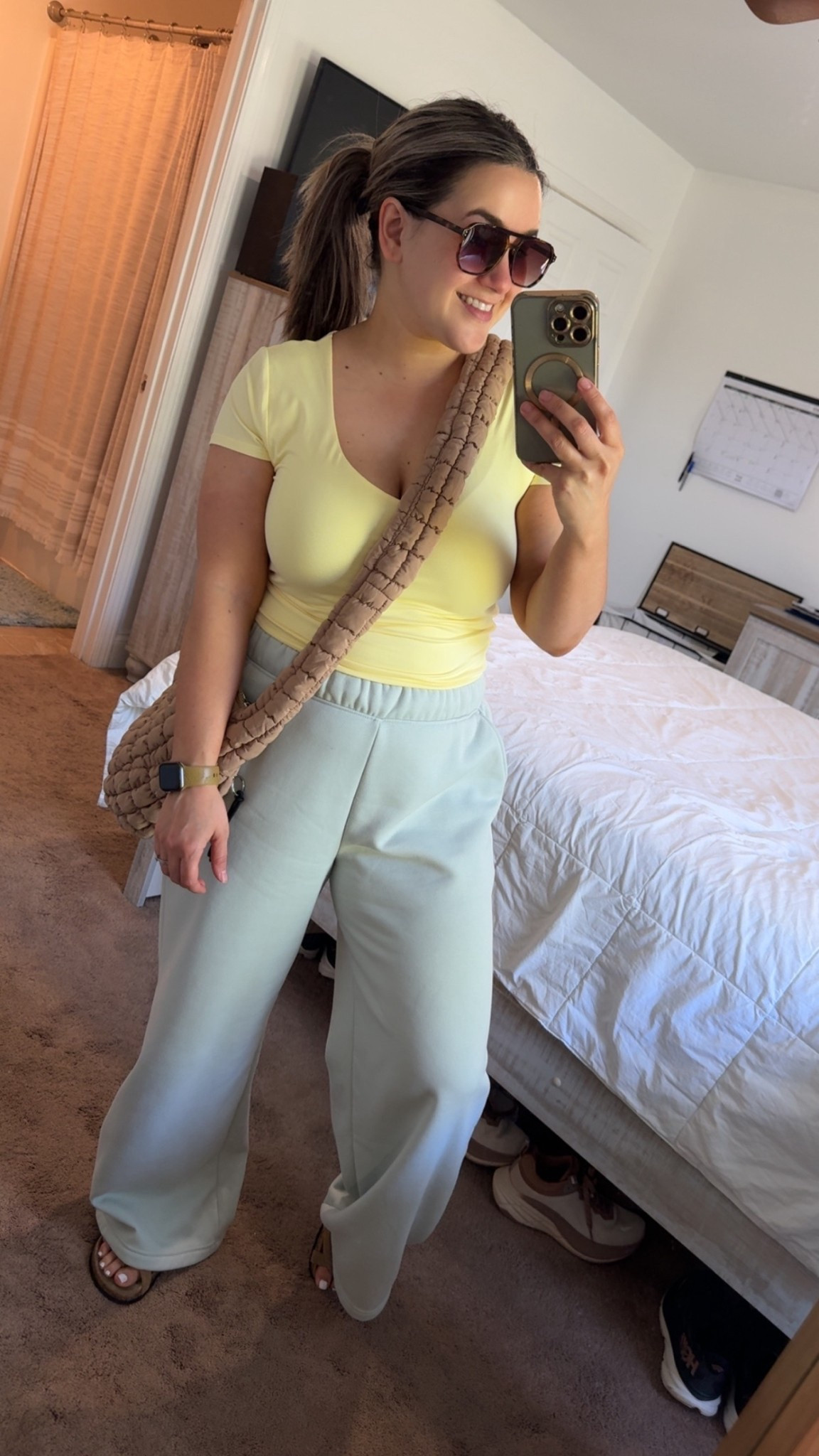 My daughter said I look very “springy” I said thanks! I don’t know if she meant it as a compliment, but I will take it that way☀️
@Fabletics 

#LTKPetite #LTKmomlife #LTKMidsize