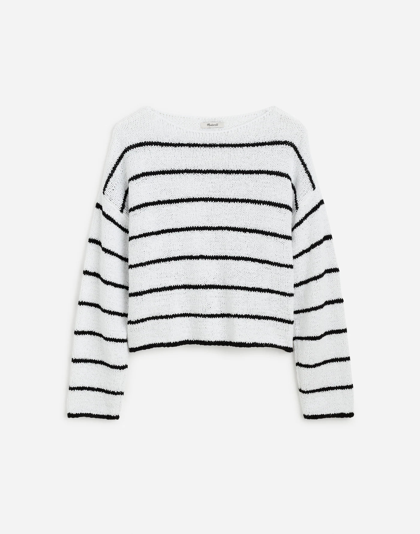 Boatneck Pullover Sweater | Madewell