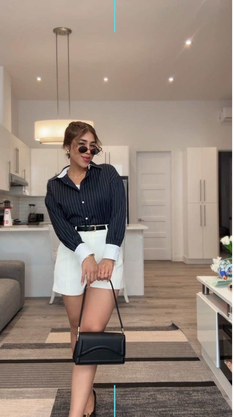 OOTD inspo talla S todo el short viene grande una menos es perfecto peso 64 y mido 1.60 cm 

#LTKsale #LTKmodest #LTKcanada