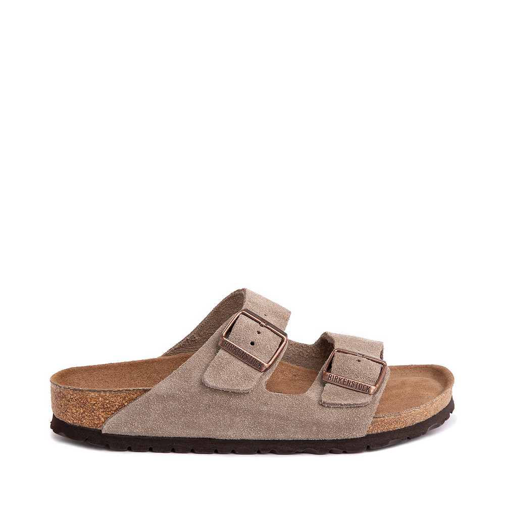 Womens Birkenstock Arizona Soft Footbed Sandal - Stone | Journeys