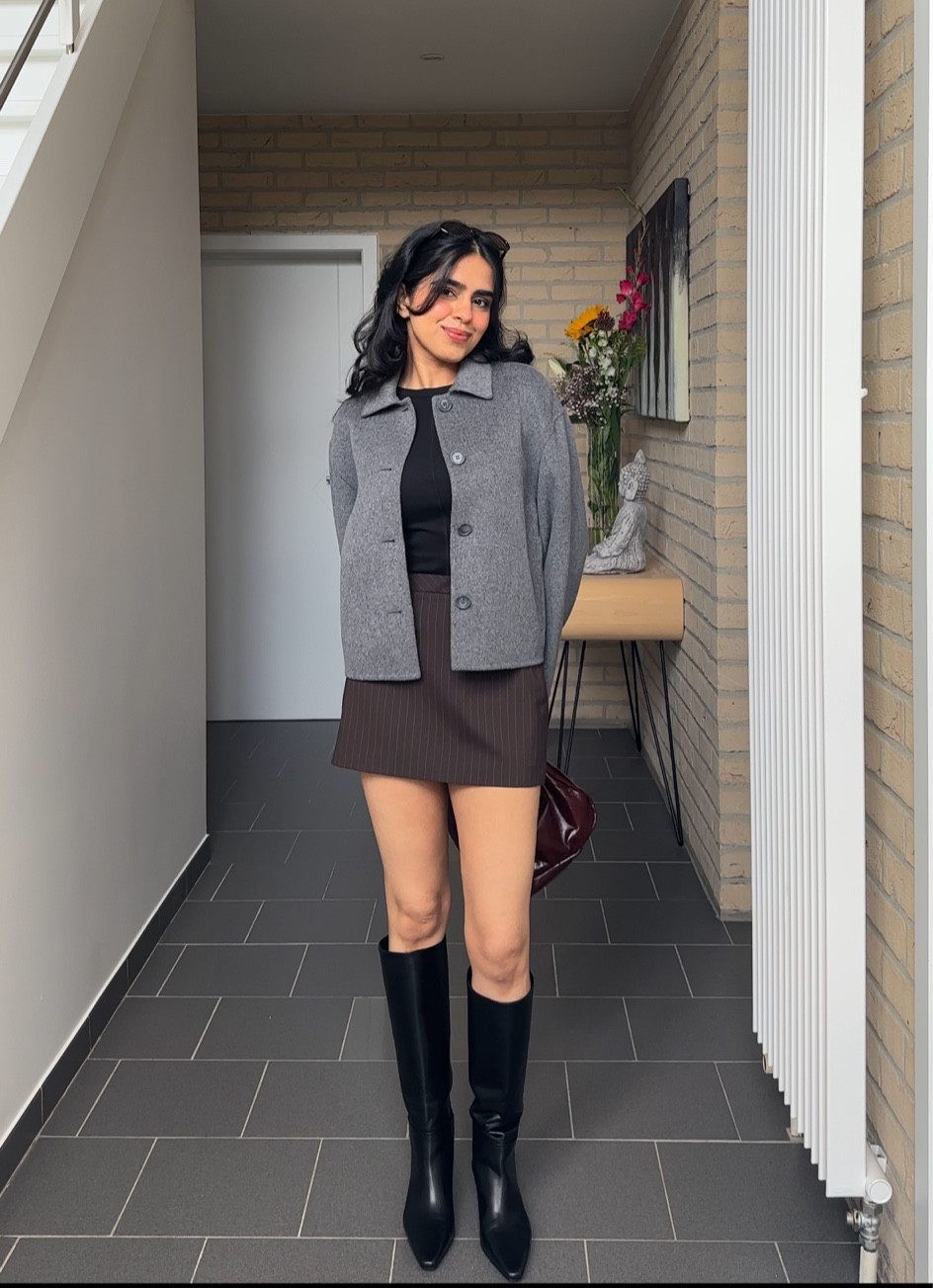 this short jacket is so perfect for autumn 🩶#LTKBacktoSchool

#LTKworkwear #LTKeurope