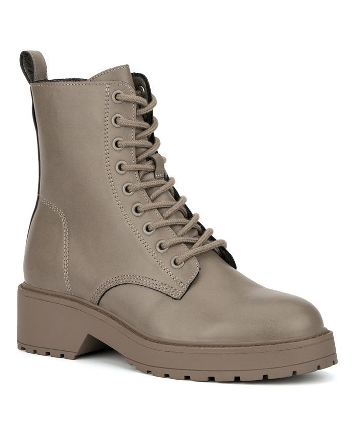 Olivia Miller Women's Crystal Combat Boot & Reviews - Booties - Shoes - Macy's | Macys (US)