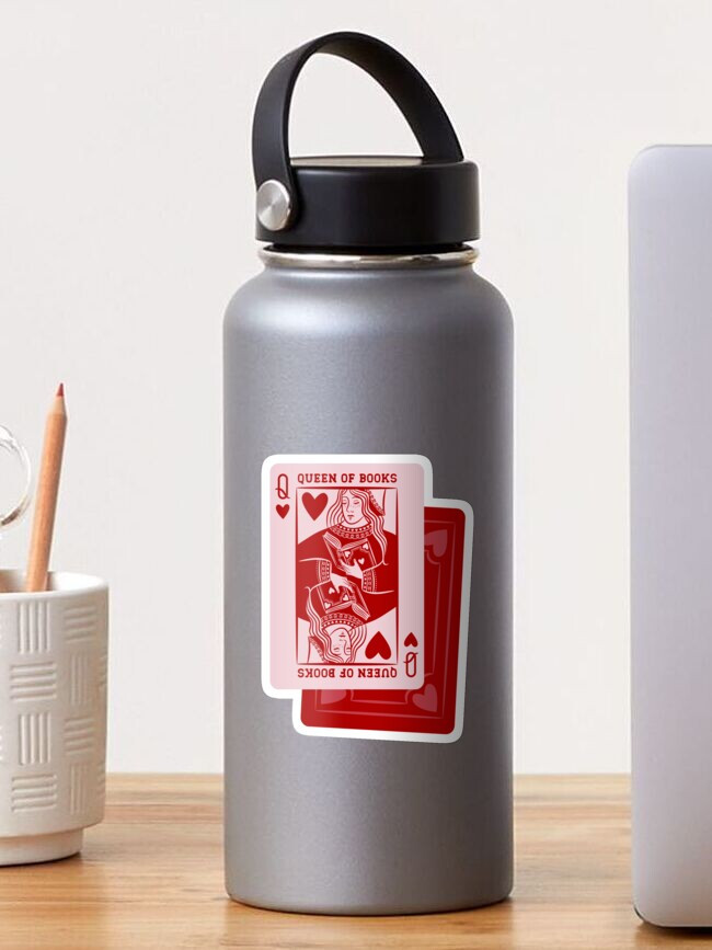 queen of books Sticker | Redbubble (US)