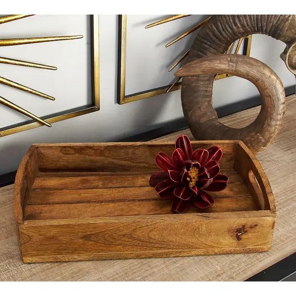 Wood Serving Tray (Set of 3) | Bed Bath & Beyond