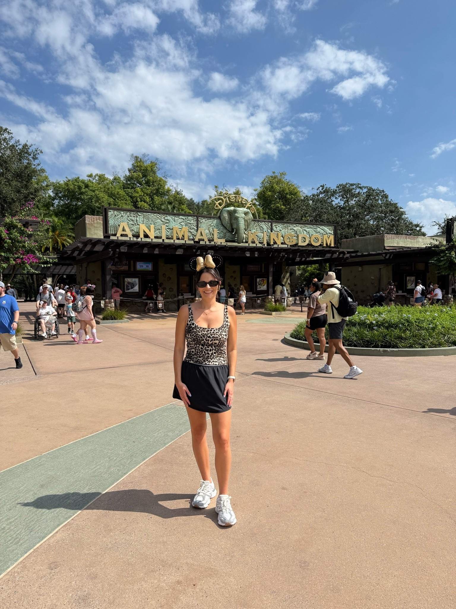 things are getting wild over here 🐒🐢🦁
highly recommend a tank top with a built in bra for Disney!

Animal kingdom outfit, Disney ootd, Disney style, Disney outfit, theme park outfit, mini skirt outfit, sporty chic outfit, comfy casual outfit, leopard print outfit, what to wear to Disney, summer at Disney, 
#disneystyle #animalkingdom #disney

#LTKootd #LTKTravel #LTKActive