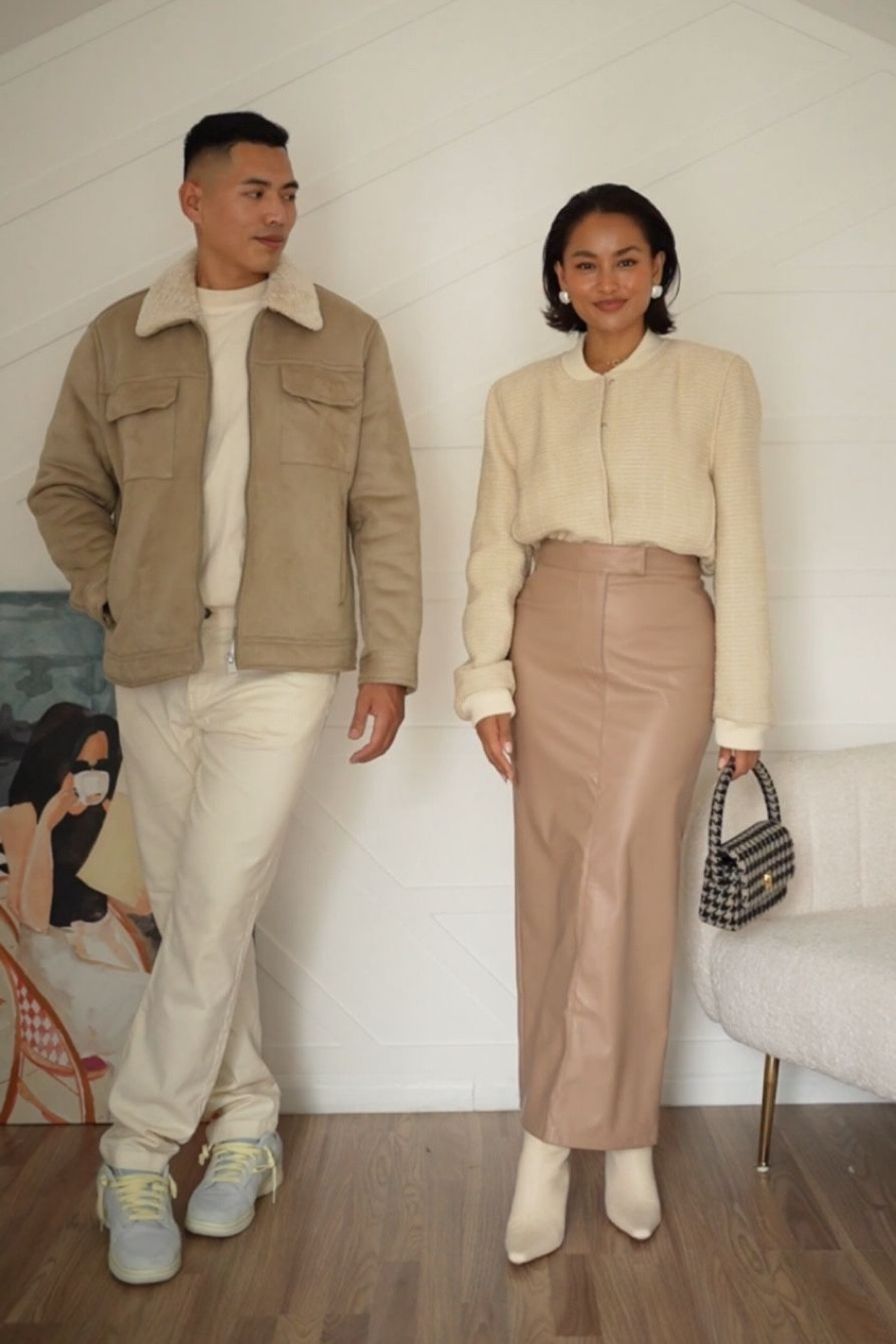 river island, asos, new balance, transitional style, autumn fit, couple outfits, autumn wardrobe, matching outfits, men’s fashion, style inspiration, outfit ideas, knee high boots, midi skirt, leather skirt, neutral outfit, autumn colours, autumn outfit ideas

#LTKeurope #LTKstyletip #LTKSeasonal