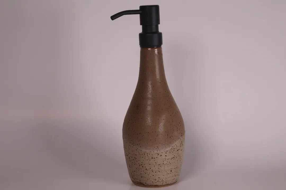 Handmade Ceramic Soap Dispenser | Stoneware Pump Bottle | Kitchen & Bathroom Decor - Etsy | Etsy (US)