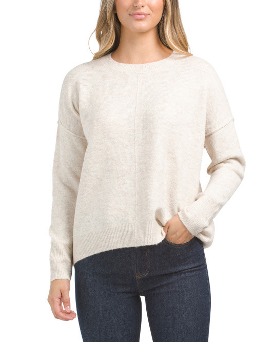 Cozy Crew Neck Sweater | TJ Maxx