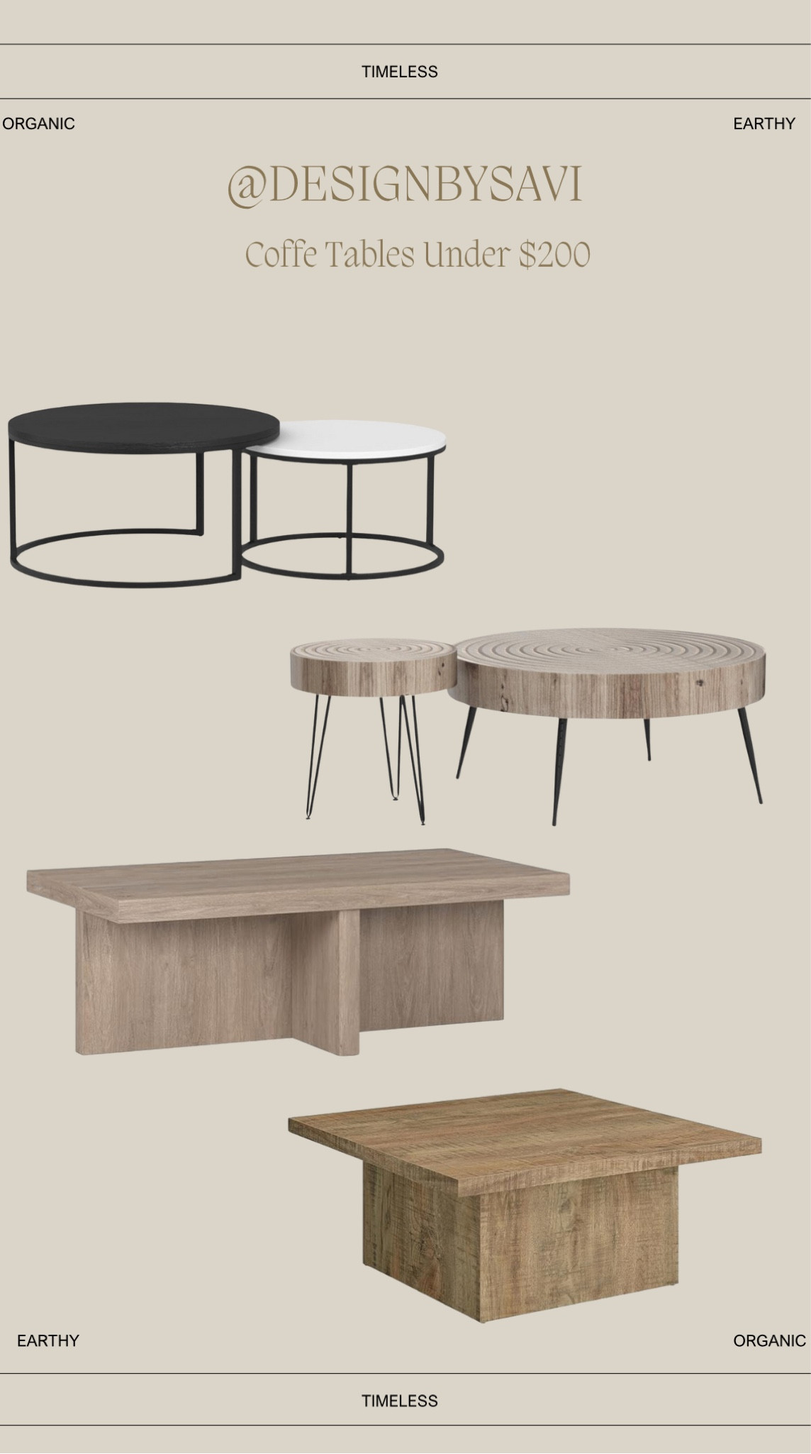 Coffee tables under $200 🤎 

Modern home
Coffee tables 
Amazon
Amazon finds 
Amazon home decor 
Amazon coffee tables 
Coffee tables under 200 
Home decor
Home finds 
White oak coffee table 

#LTKhome #LTKstyletip