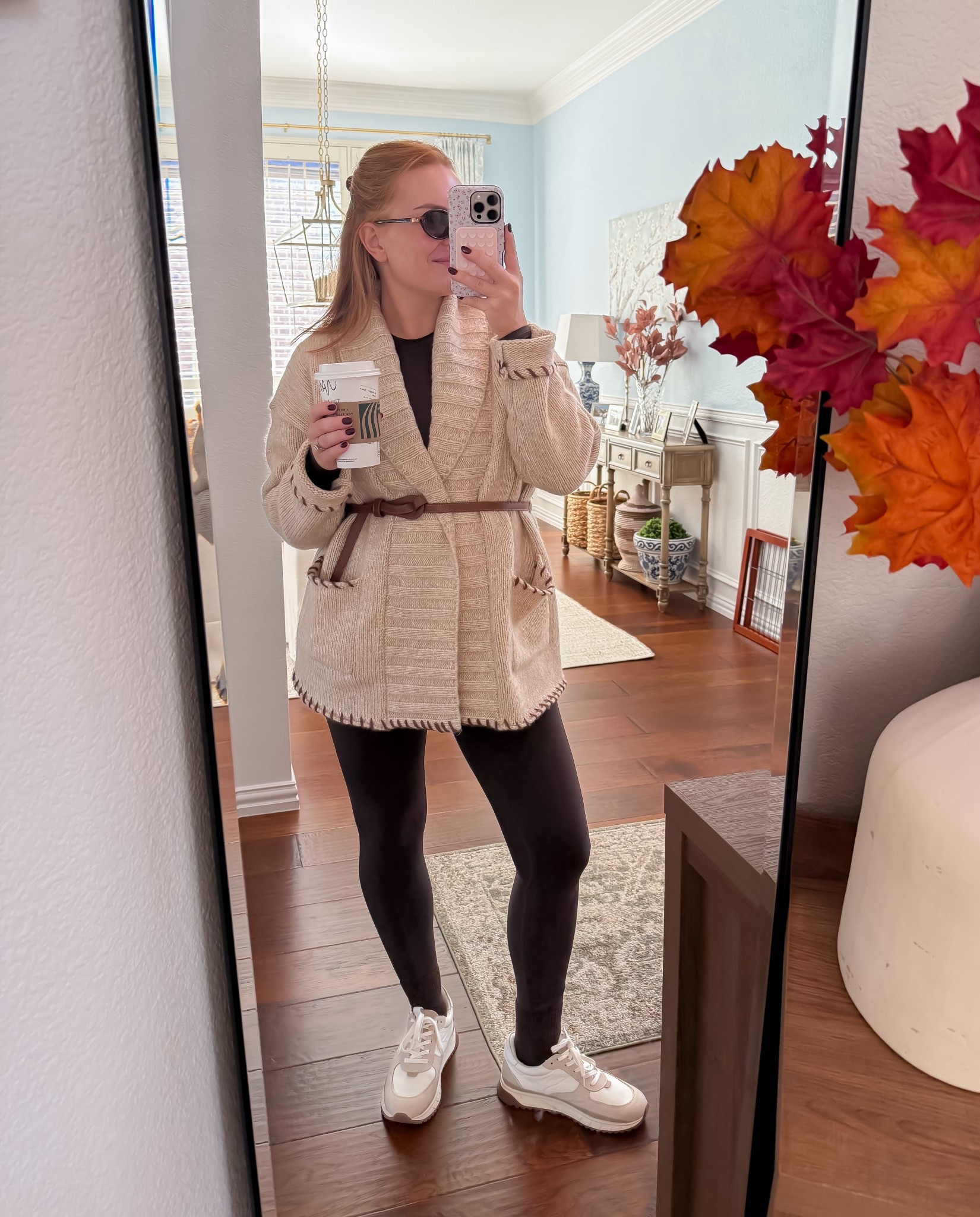Today’s outfit of the day! I love this oversized cardigan! I got a small in it!

#LTKSeasonal #LTKStyleTip #LTKWorkwear