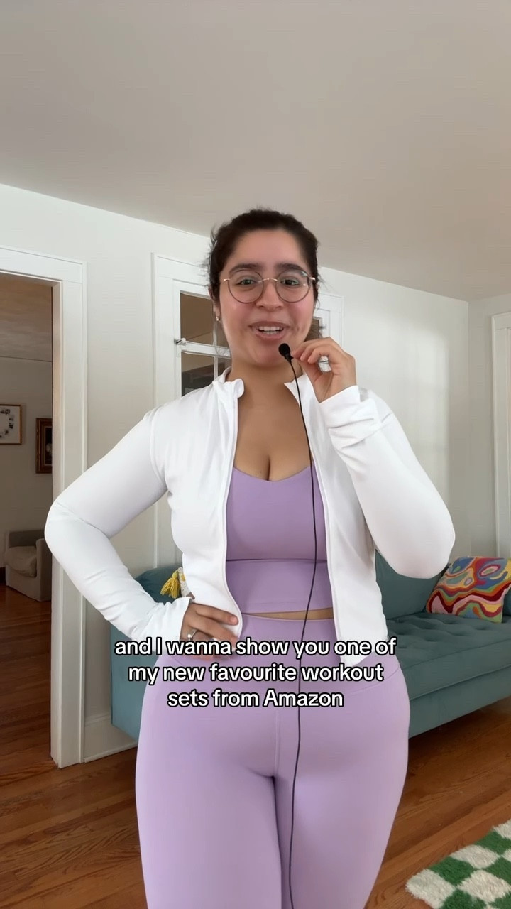 Review of this Midsize workout set from Amazon! 

#LTKVideo #LTKstyletip #LTKfitness