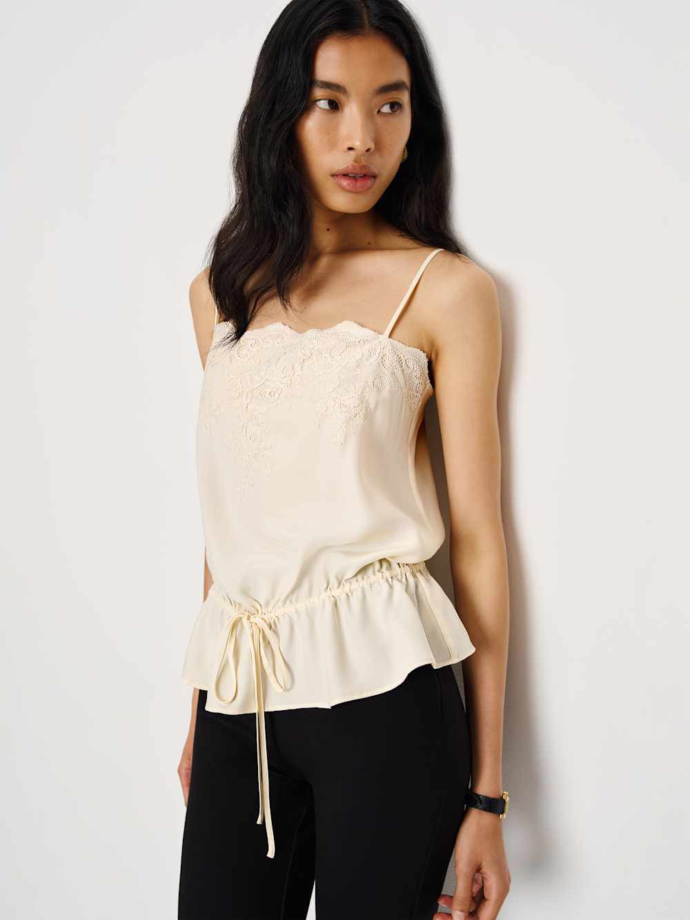 Silvia Silk Top | Reformation (Global)