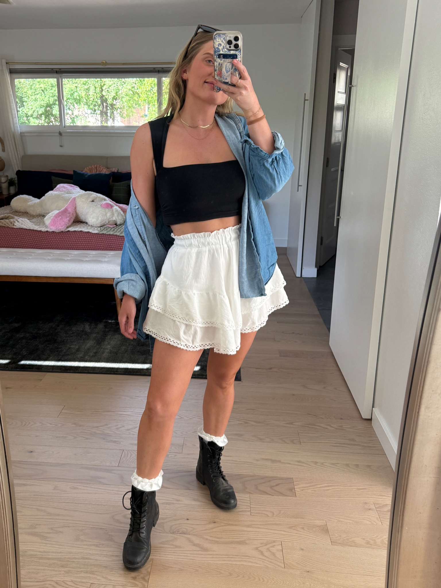 Obsessed with this outfit !!! Top is 25% off ! 

#LTKSummerEdit #LTKFindsUnder50 #LTKSaleAlert