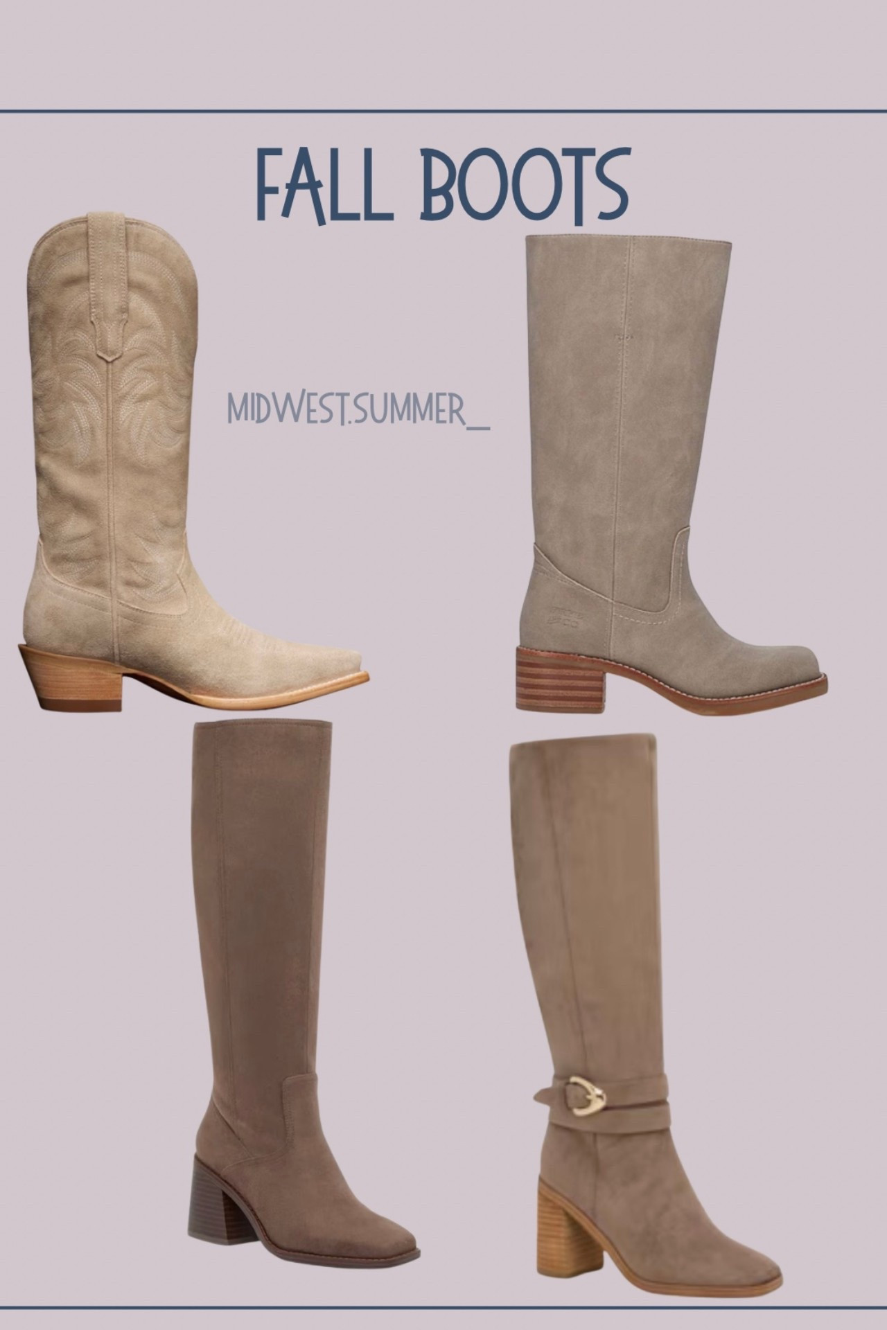 Some fall tall boot options!

#LTKootd
