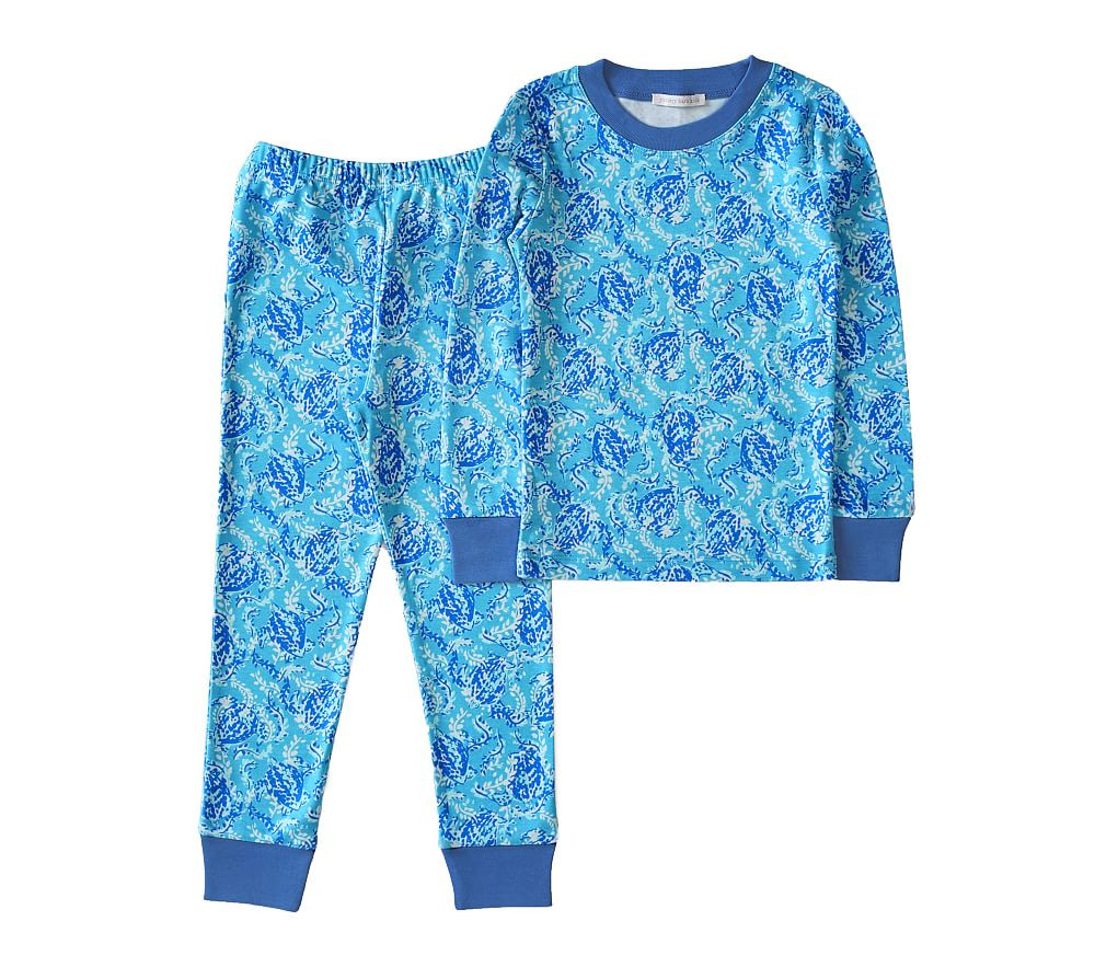 Lilly Pulitzer Turtley Awesome Organic Cotton Kid Pajama Set | Pottery Barn Kids