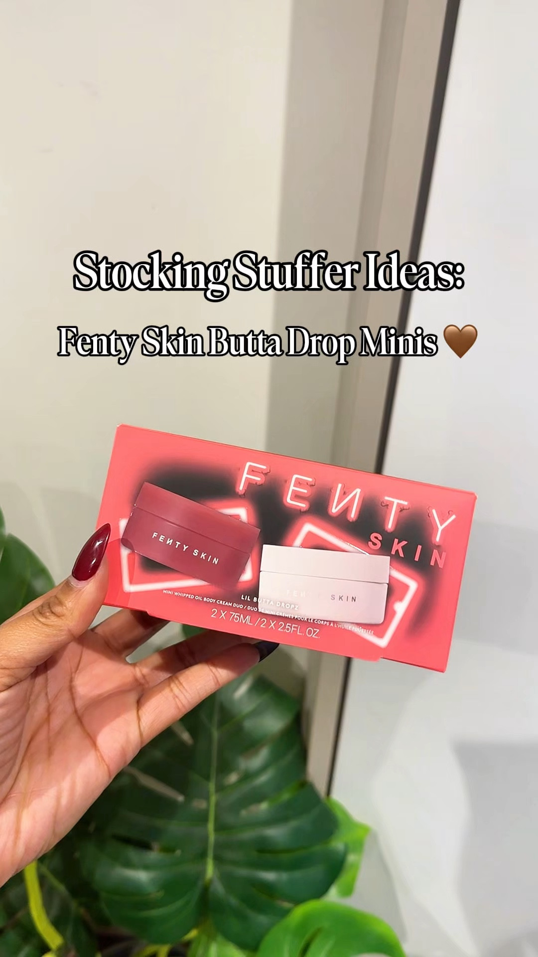 Bought this as a stocking stuffer… for me 😭
The Fenty Butta Drop minis are THAT girl this Christmas.
Hydrating, glossy, smells like holiday baking without being too sweet.
You need this in your bag this winter. 🎄

#LTKGiftGuide #LTKCyberWeek #LTKselfcare