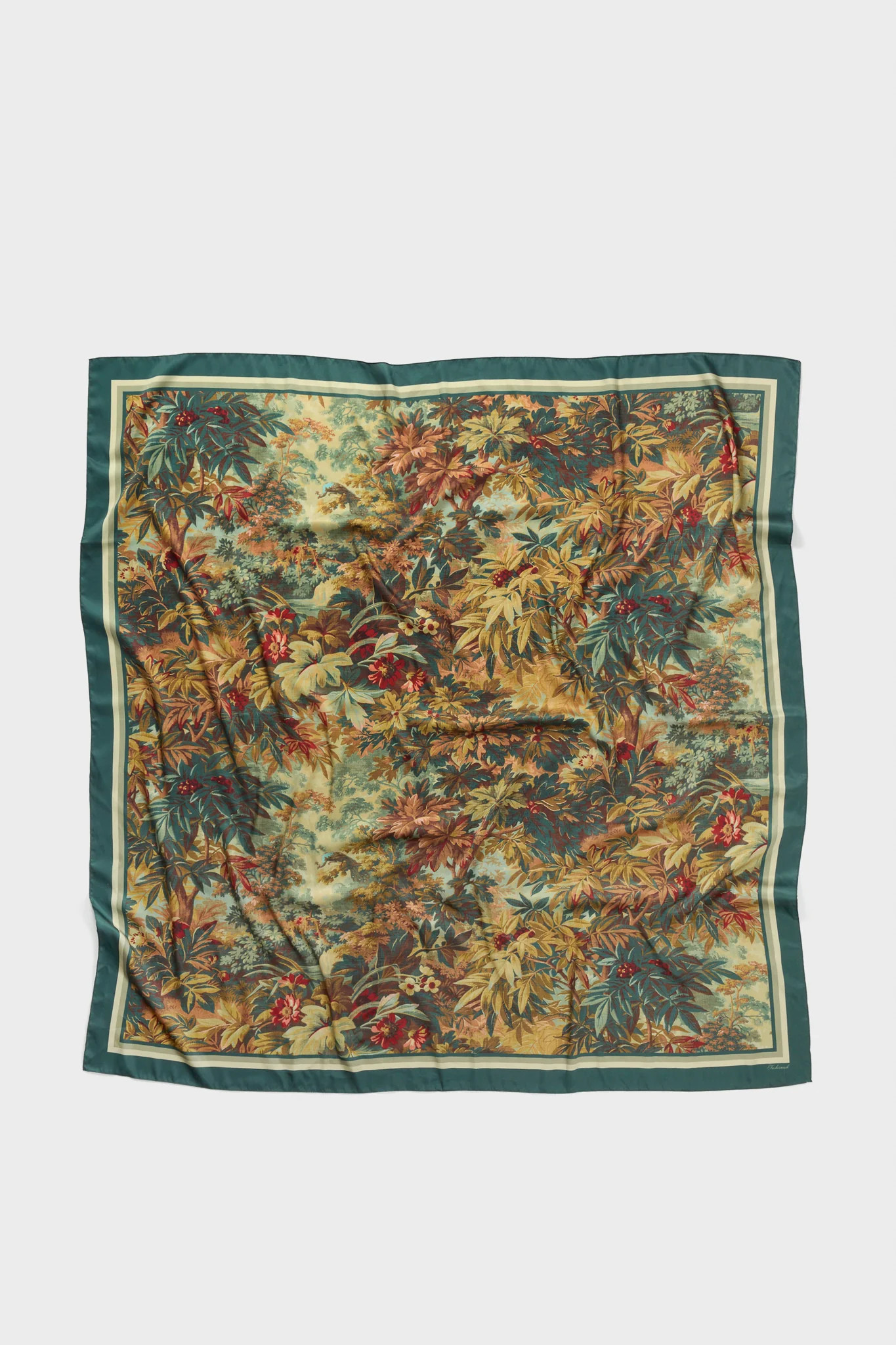 Forest Toile Large Scarf | Tuckernuck (US)