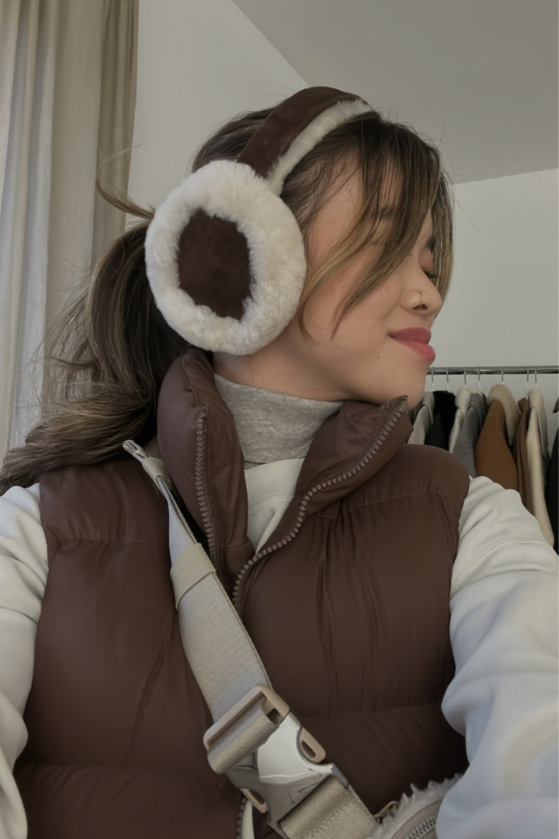 Cutie earmuffs 🤭🤎 

#LTKSeasonal #LTKFind #LTKunder50