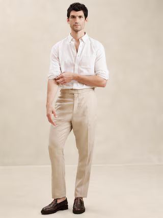 Tailored-Fit Tuxedo Suit Trouser | Banana Republic Factory