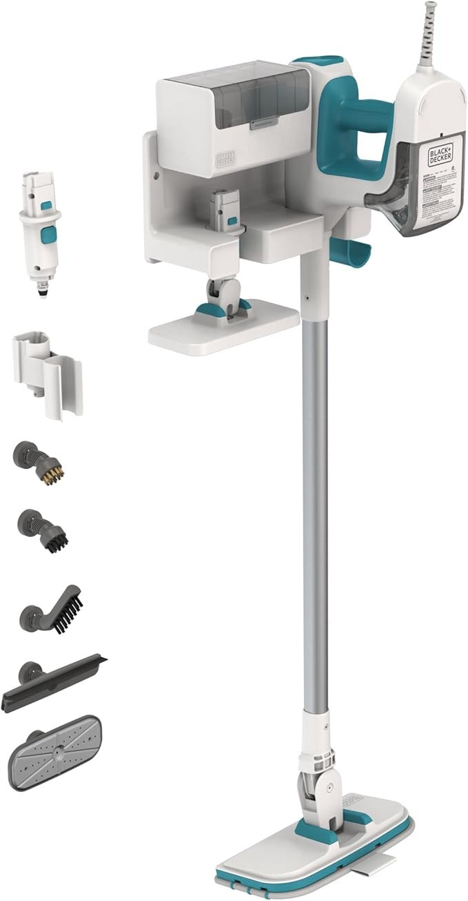 BLACK+DECKER Steamer, 7 Attachments for Multipurpose Cleaning, Includes Storage Wall Mount (BHSM1... | Amazon (US)