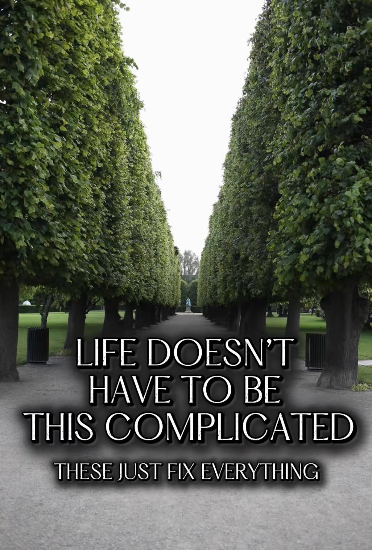 Life doesn’t have to be this complicated. These just fix everything