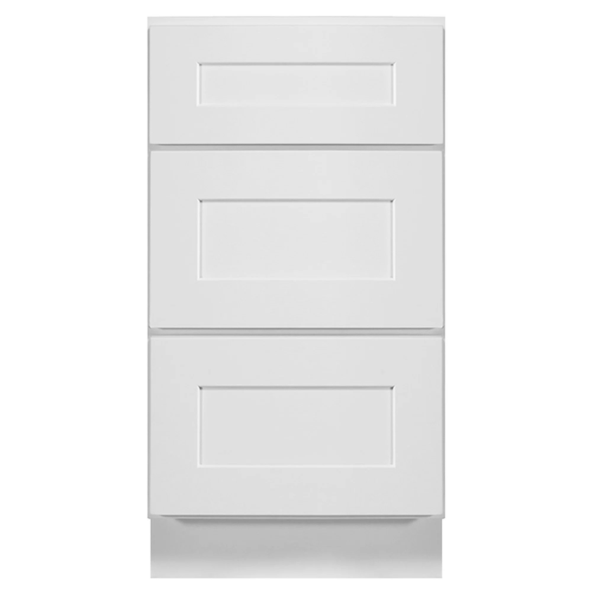 Brookings Fully Assembled Shaker Style Drawer Base Kitchen Cabinet 3DB18 18x34.5x24 | Wayfair North America