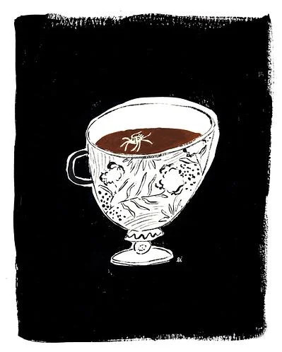 There's a Spider In My Coffee | Artfully Walls
