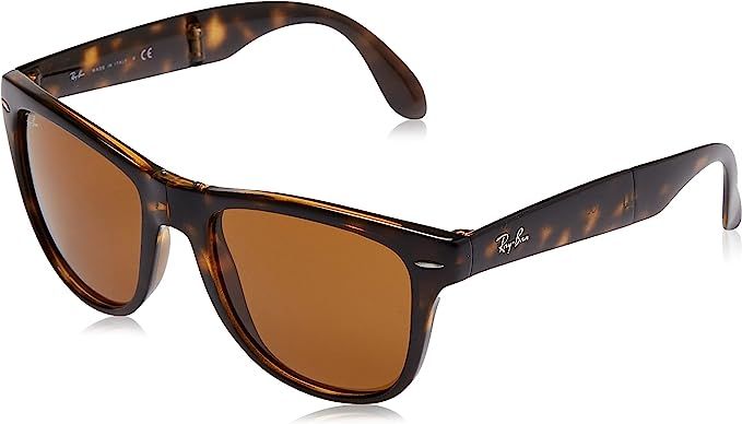 Ray-Ban RB4105 Folding Wayfarer Square Sunglasses | Amazon (US)